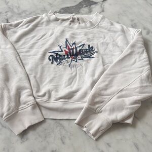 Rag & Bone Cropped NY Sweatshirt